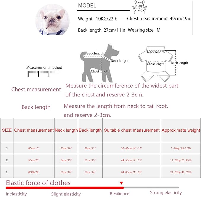 Cow Pet Dog Costume French Bulldog Funny Cow Dog Party Costumes Cow Costume for Dogs Christmas Milk Cows Cat Clothes (Cow