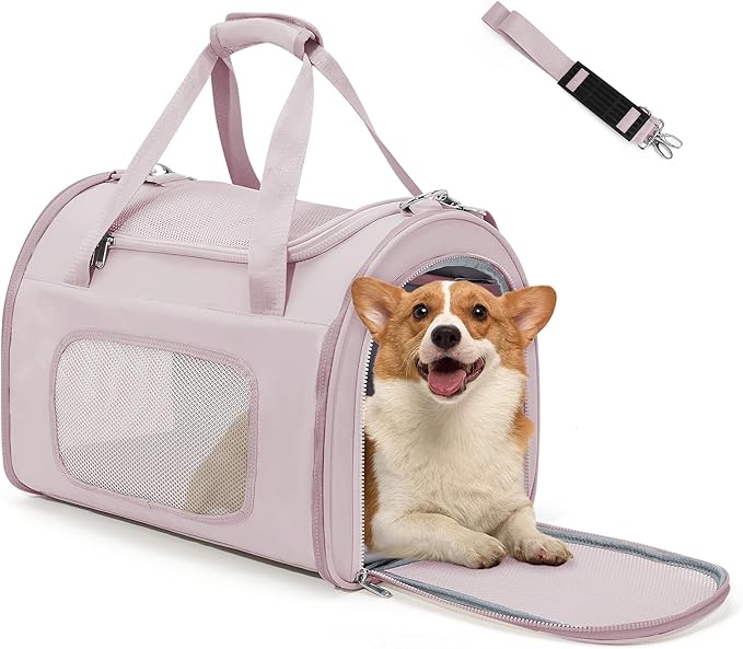 Cat Carrier Soft 20lbs, Collapsible