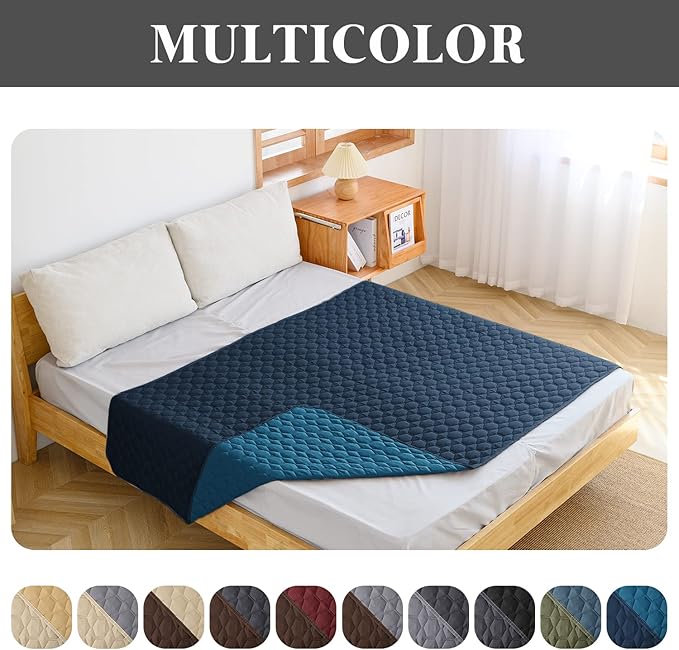 Dog Bed Cover Reversible Waterproof 100% Pet Blanket