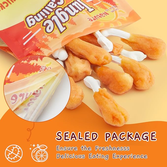 Jungle Calling Chewy Chicken Dog Treats Rawhide Free Real Chicken Calcium Bone