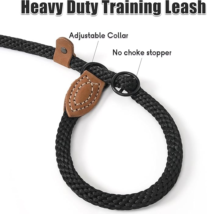 Mile High Life Slip Leads for Dogs 4 Feet