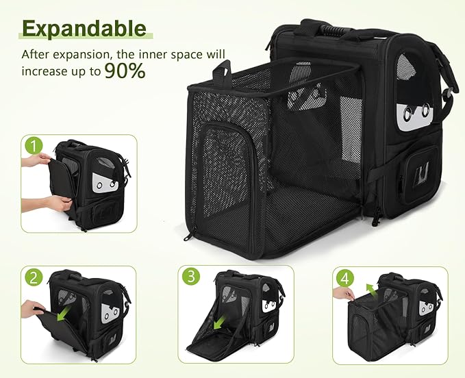 Pecute Pet Carrier Backpack 2 Small