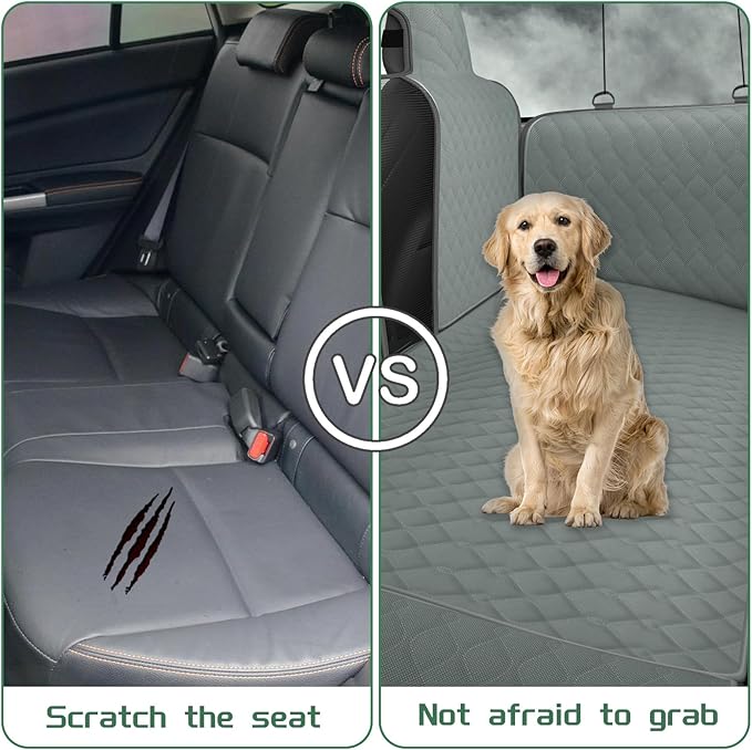 Bilisin Dog Car Seat Cover with Mesh Window 2019-2024 for