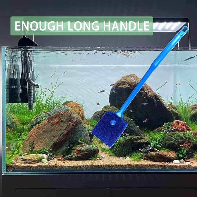 yeencheer 2 Pieces Aquarium Cleaning Brush Fish Tank