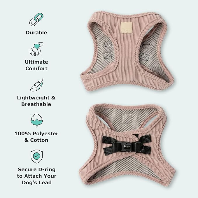 FuzzYard Life Corduroy Step in Dog Harness