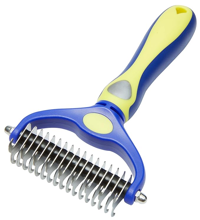 Dog Brush For Shedding Kit 8PCS Pet Grooming Kit for Dogs & Cats: Self Cleaning Slicker Brush