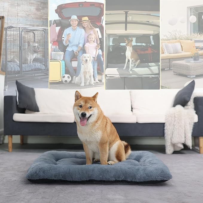 36 Inch Dog Crate Bed Washable 36 x 24 Soft 55 lbs