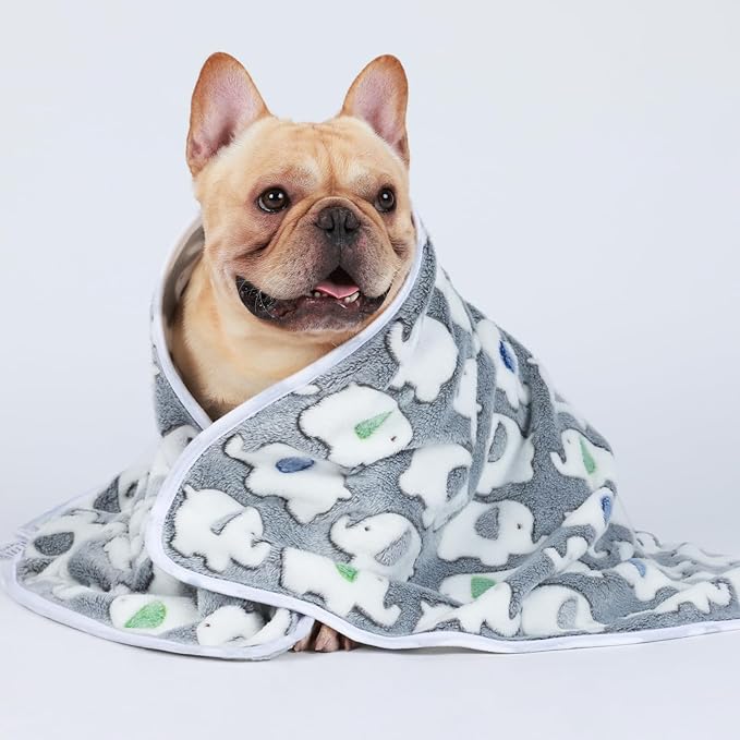 1 Pack 3 Blankets Super Soft Fluffy Premium Medium(30x20 inch)