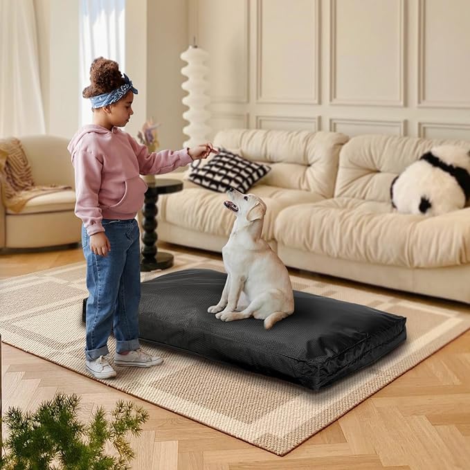 POMER Large Dog Bed Cover 44 inch 44" Lx32 Wx4 H
