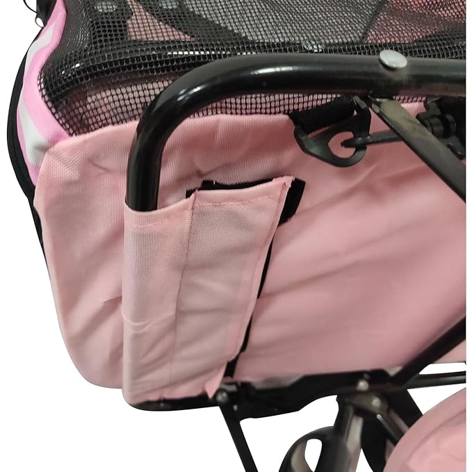 Critter Sitters Double Decker Pet Stroller 35 Pounds, 4-Wheel, Travel