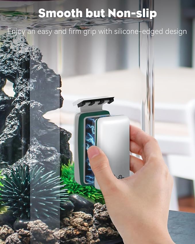 Pawfly Strong Magnetic Fish Tank Cleaner Aquarium Glass 2 Detachable 1/4 Inch