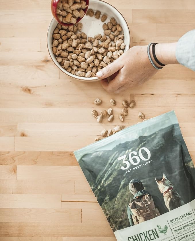 360 Pet Nutrition Raw Freeze-Dried Dog Food 16 oz