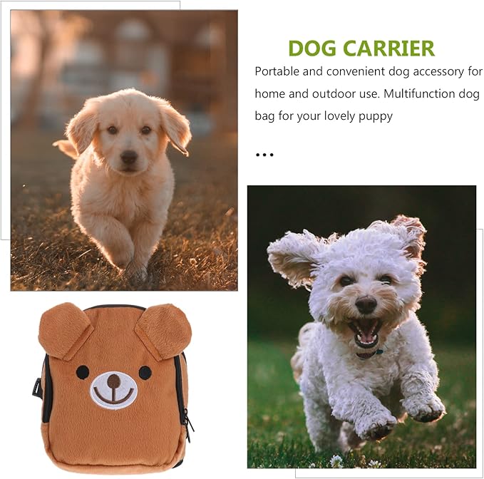 UEETEK Dog Backpack Saddlebag Adjustable Pet Harness Bag