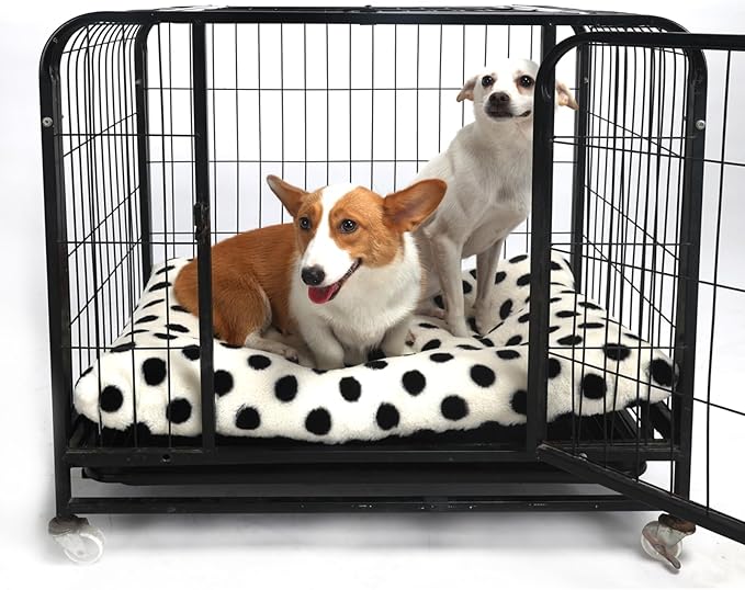 30 Inch Crate Pad for Medium Dogs Washable Dog Crate Pad 30x19 Anti-Slip Crate Bed Medium Dog Crate Bed