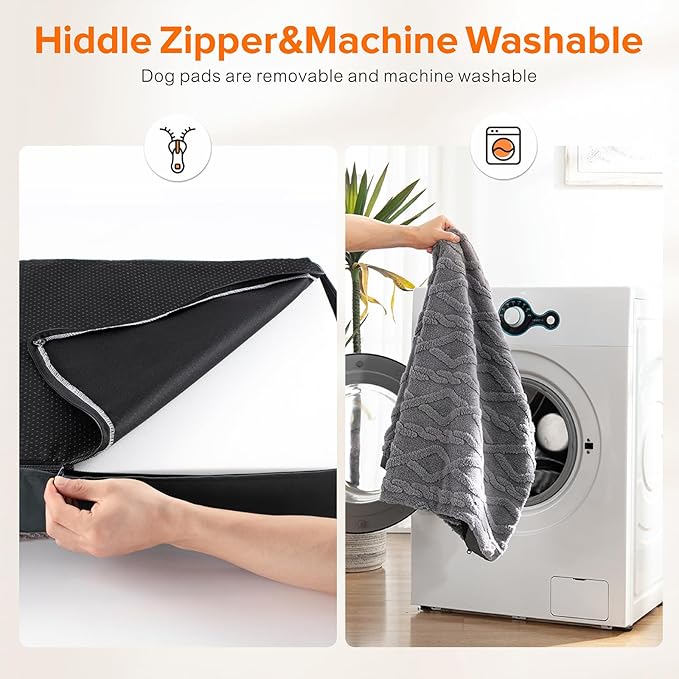 JOEJOY Orthopedic Dog Bed for Medium Dogs 30x20 Inch