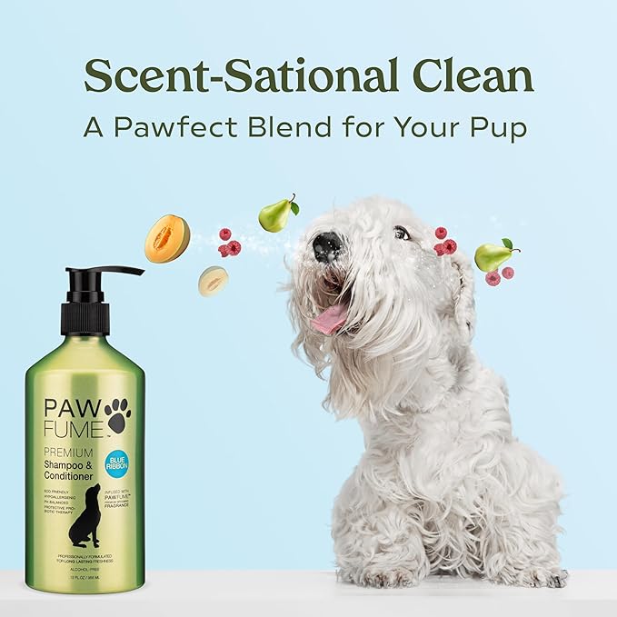 Pawfume Dog Shampoo and Conditioner – Hypoallergenic Dog