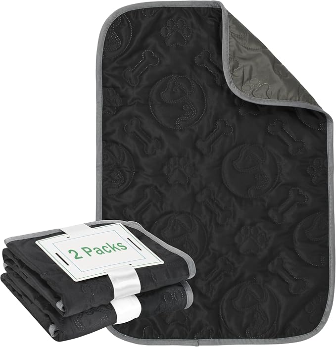 Kritter Planet Pack of 2 Waterproof Dog Bed Pad 16 x 24 inch
