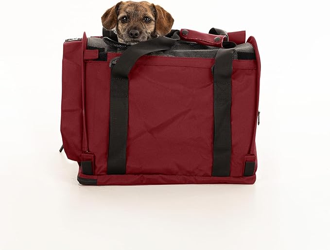 SturdiBag Pro 2.0 Pet Travel Carrier with Flexible Height for Cats and Dogs