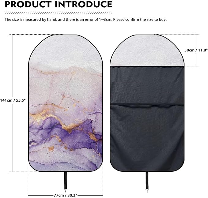 Marble Waterproof Towel Car Seat Cover Anti-Slip Bucket Seat Protector Washable Car Accessories Decro from Sweat