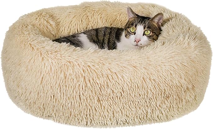 Geizire 16/20/24 inch Cat Bed Dog Bed for Cats