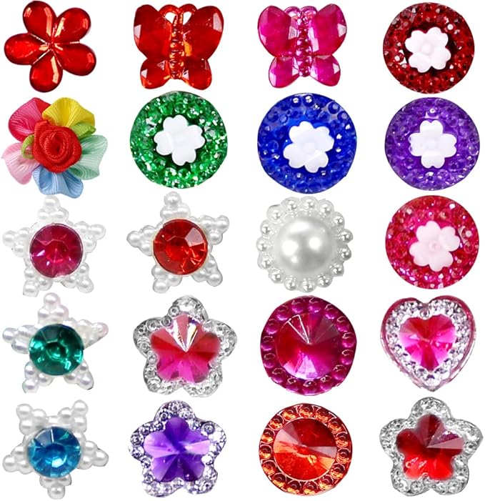 60pcs Dog Hair Bows 30 Beautiful