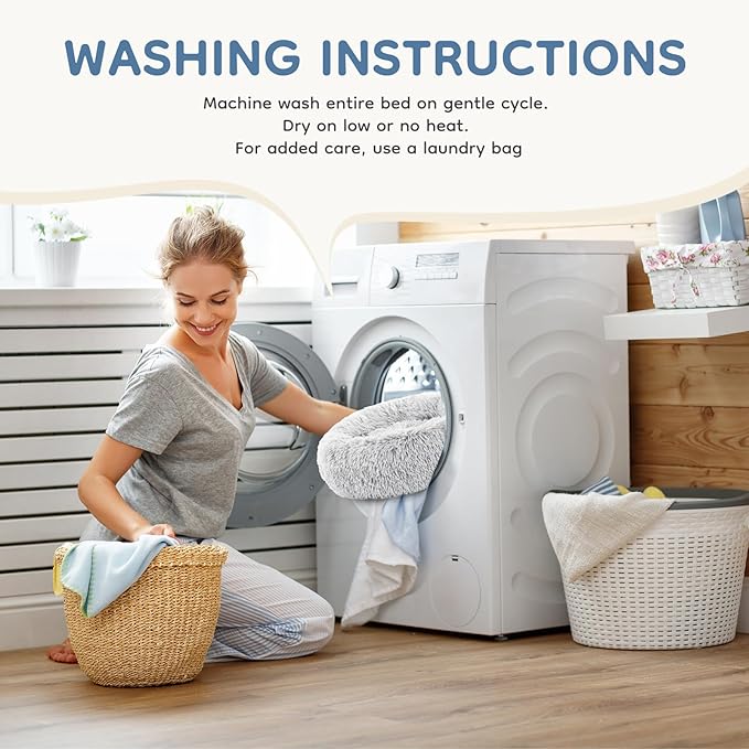 DUMOS Calming Dog Bed 30 Inch 45 lbs