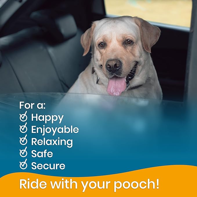 PAWBEE 2-Pack Dog Seat Belts for Cars
