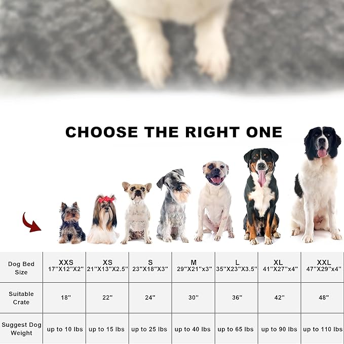 Deluxe Dog Crate Bed 41"x27")