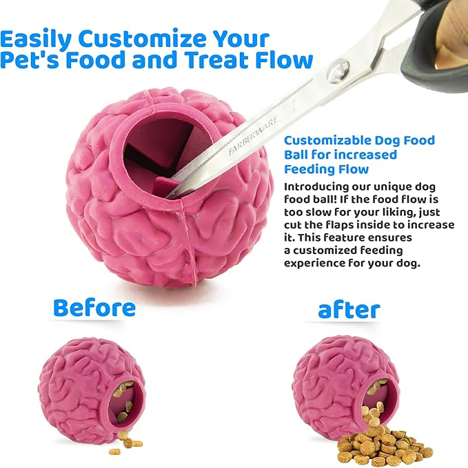 BULLOCK Dog Chew Toy Ball