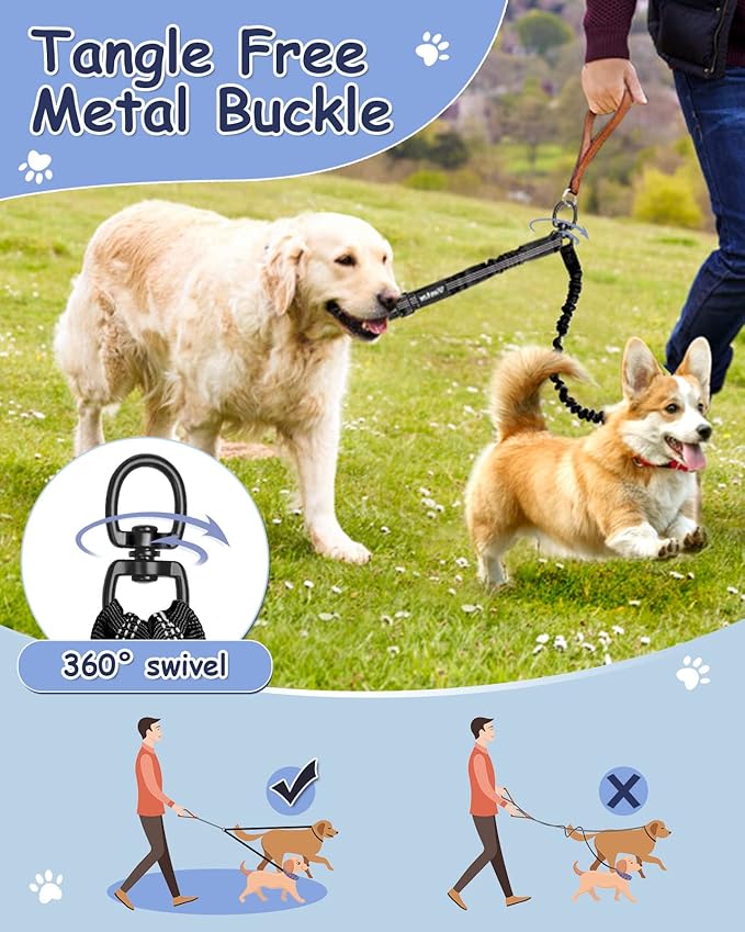 Vastar Double Dog Walker 2 Dogs