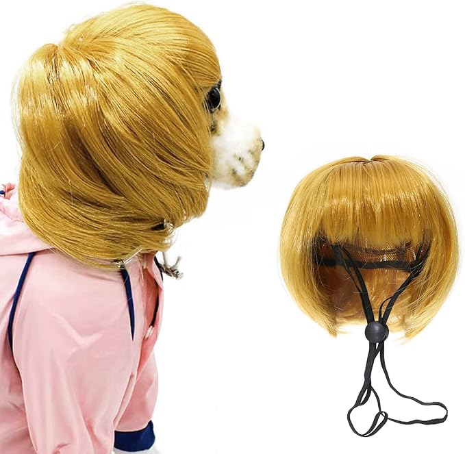 Funny Dog Cat Cosplay Wig