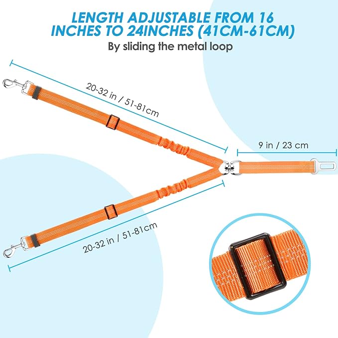 SlowTon Dog Seat Belt