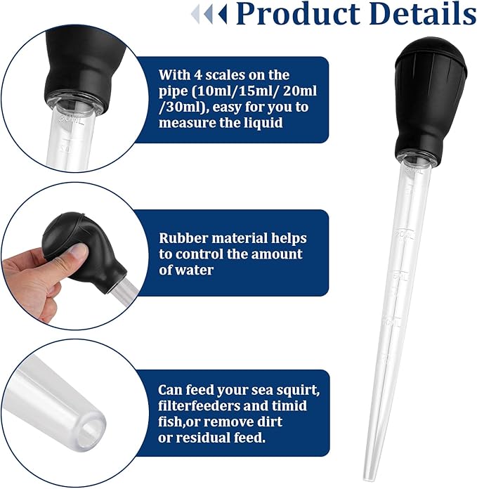 Fish Tank Cleaning Waste Remover 30ml Dropper