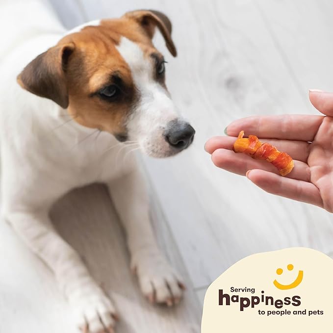 Pet 'n Shape Sweet Potato Chews – Natural Chicken Wrapped Sweet Potato Dog Treats 42 Ounce