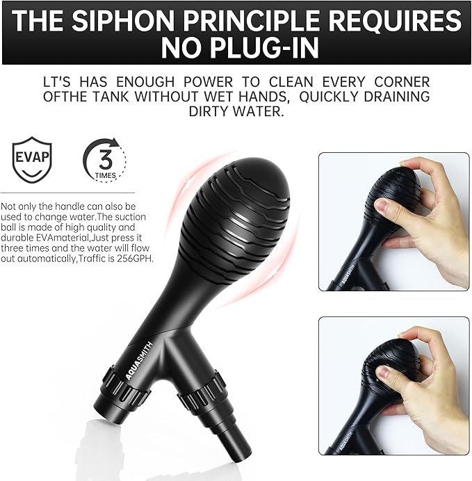 fish tank siphon 256GPH, Water