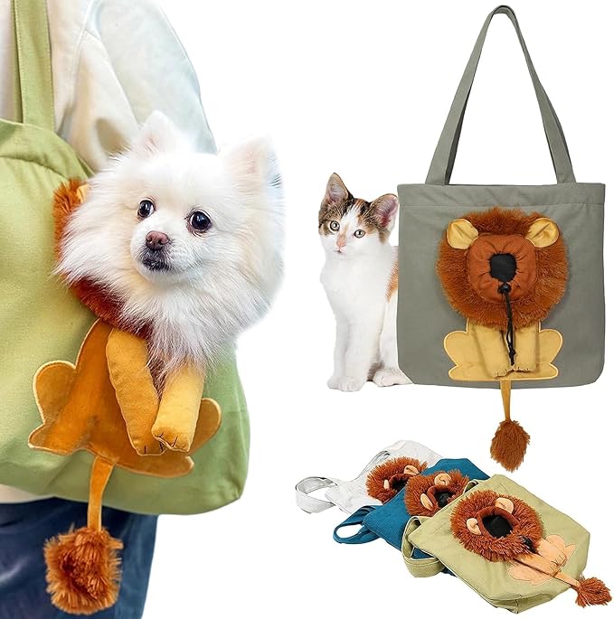 Pet Canvas Shoulder Carrying Bag