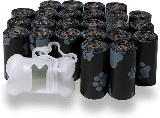 Best Pet Supplies Dog Poop Bags (360 Bags) for Waste Refuse Cleanup