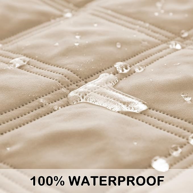SUNNYTEX Waterproof & Reversible Dog Bed Cover Sofa Pets,(82 * 102")
