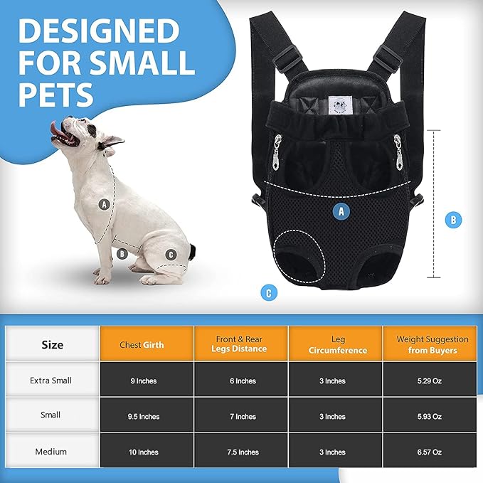 Medium Size Dog Carrying Backpack by Dogstuff