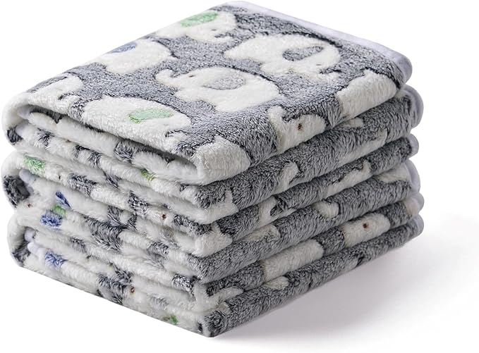 1 Pack 3 Blankets Super Soft Fluffy Premium Medium(30x20 inch)