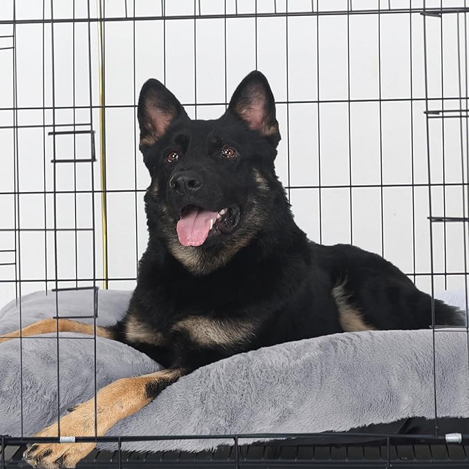Crate Beds for Large Dogs Soft and Cozy 42 Inch 80 lbs
