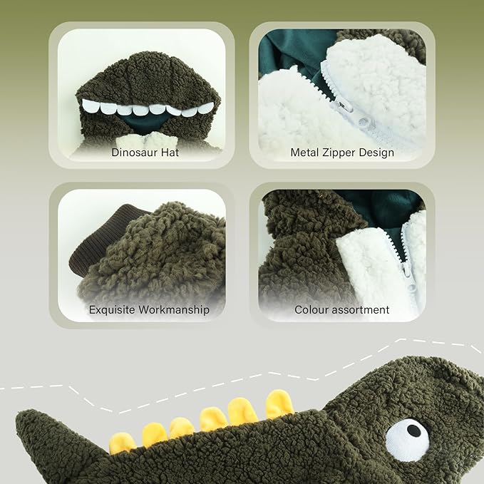 HOTUMN Dog Dinosaur Halloween Costume