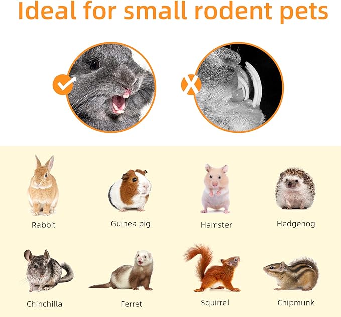 Niteangel Natural Bamboo Chew Toys for Rabbits