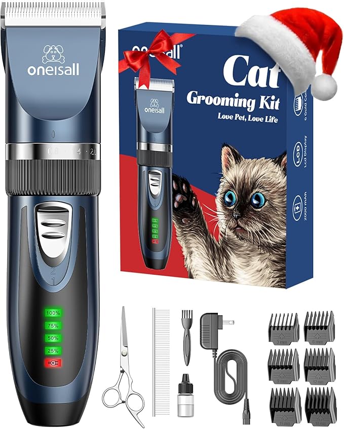 oneisall Cat Clippers for Matted Hair 2 Speed