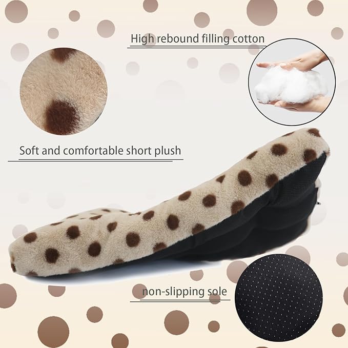 30 Inch Dog Crate Mat Warm and Comfortable 30x19 Crate Bed 30, Beige