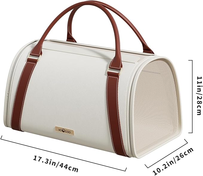 VOOCOO Cat Carrier for Medium Large Cats 20 Lbs