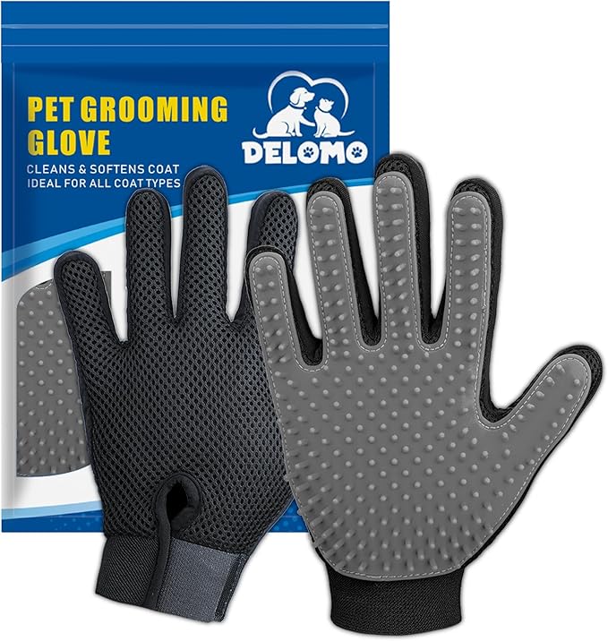Upgrade Version Pet Grooming Glove 1 Pair