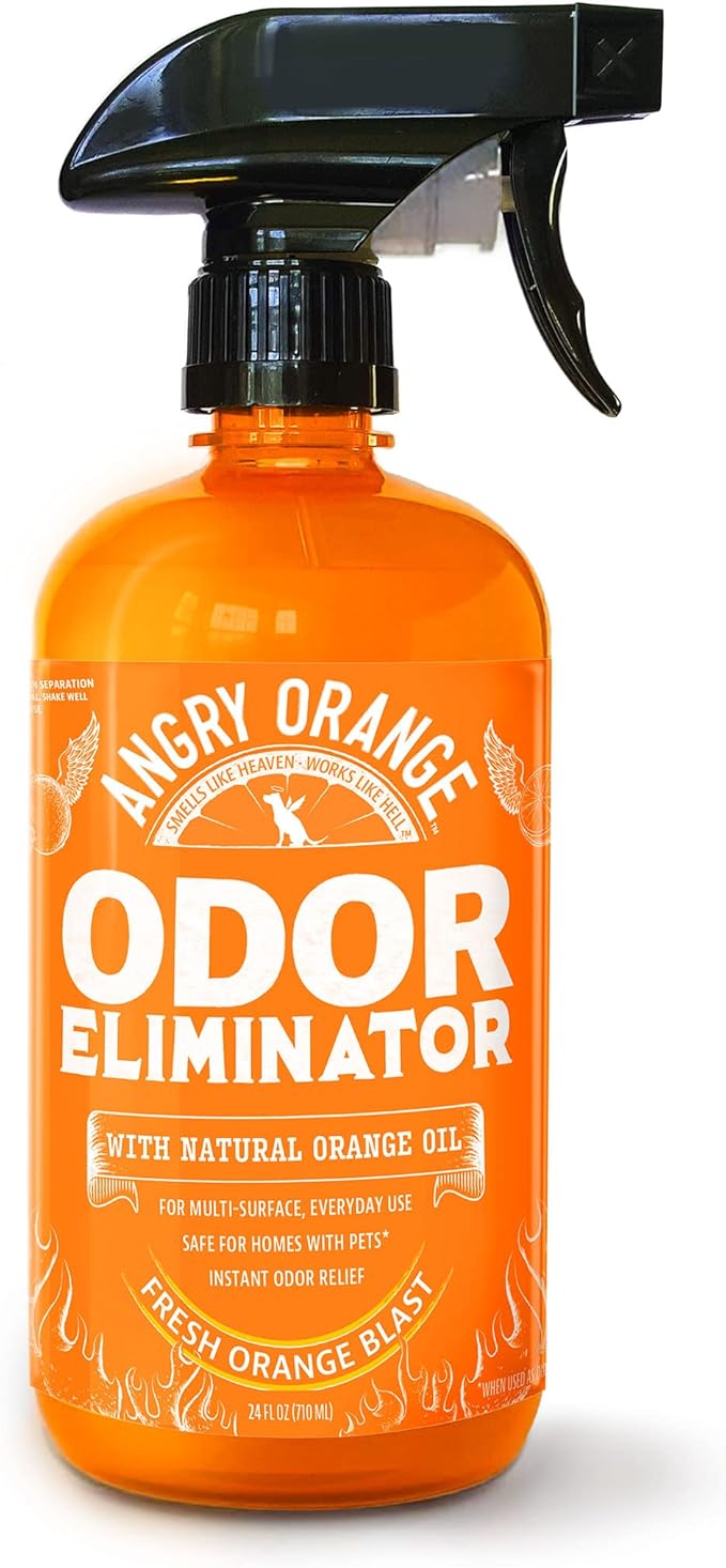 ANGRY ORANGE Pet Odor Eliminator for Strong Odor 24 Fluid