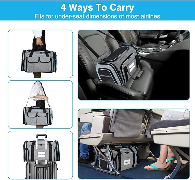 Airline Approved Pet Carrier 4 Sides