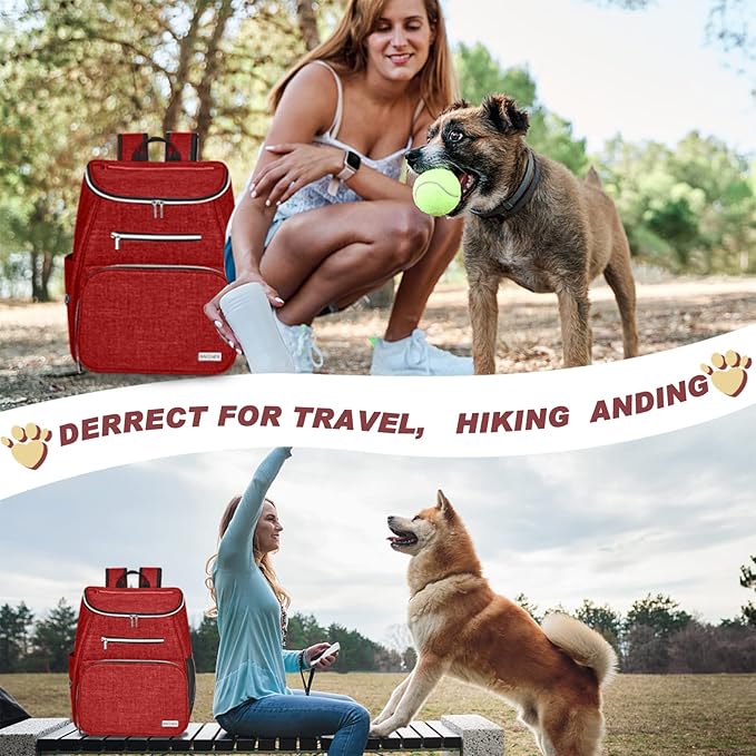 BAGLHER 丨Dog Travel Bag Backpack 2 Silicone 2 Food